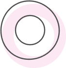 Retro Circle with Pink Retro Circle with Pink